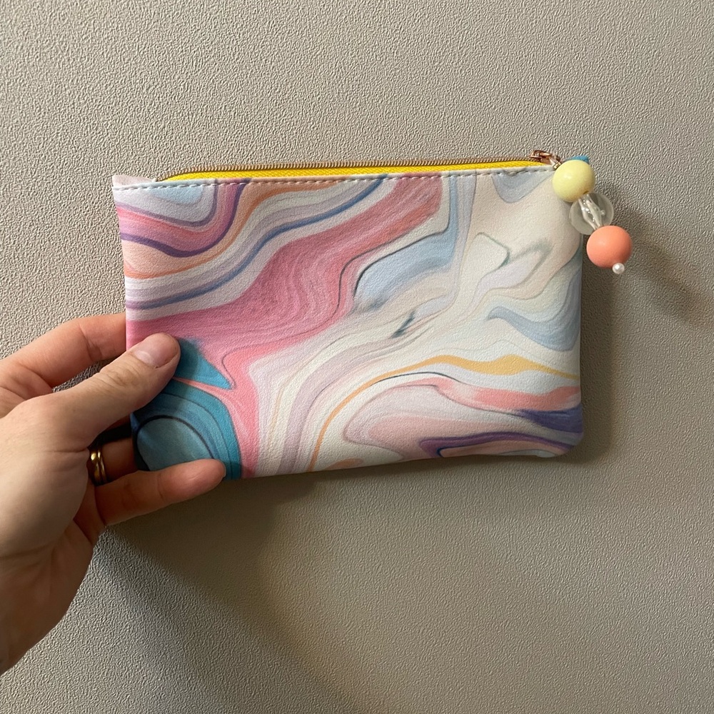 FREE WITH MAKEUP PURCHASE 5/$20! Ipsy Colorful Swirl Pattern Pouch